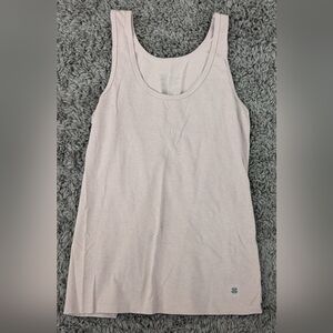 Women's Lucky Brand Basic Solid Tan Tank Top (S)